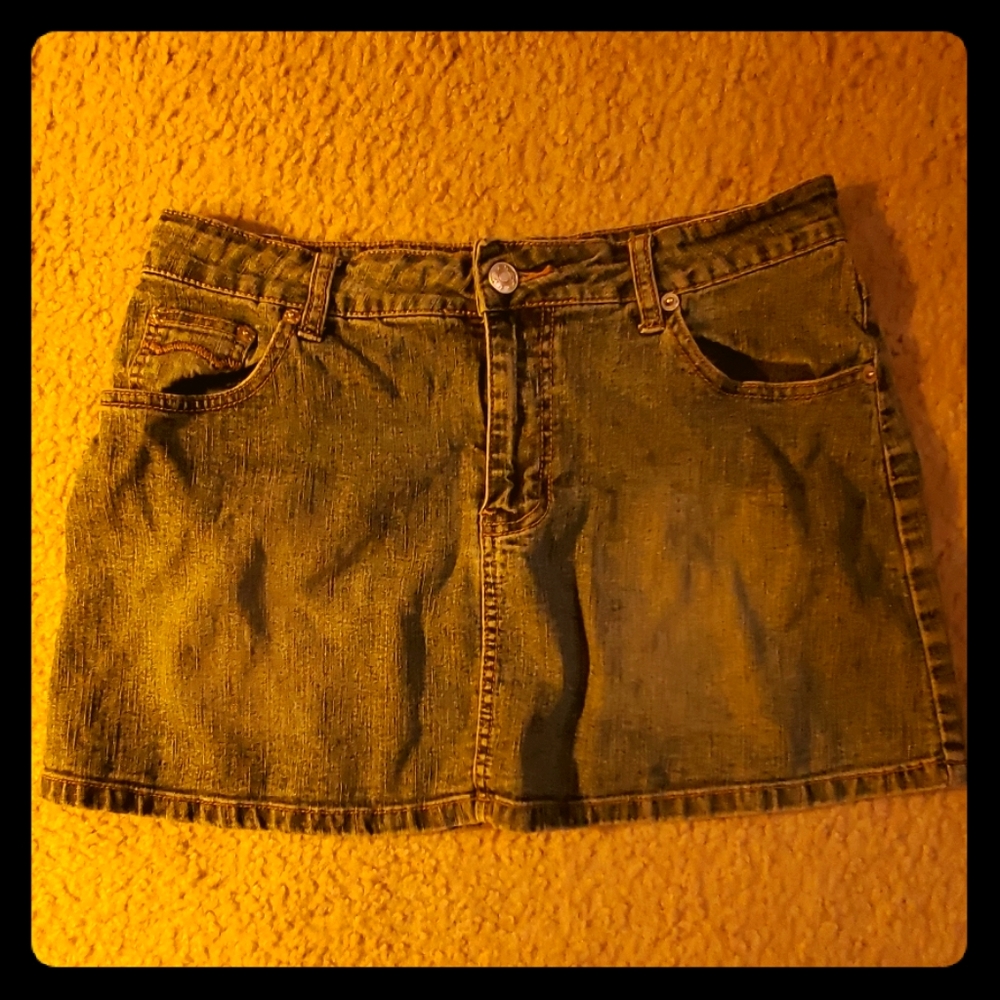 Jean Mini Skirt